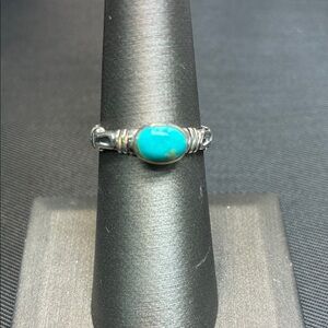 Silver Turquoise Ring